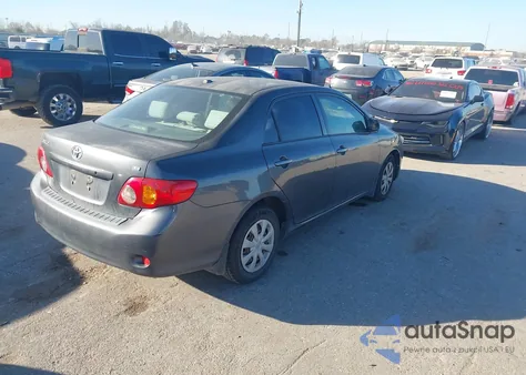 2009 Toyota Corolla Le from USA, damaged, VIN JTDBL40E199058887